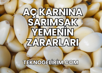 Aç Karnına Sarımsak Yemenin Zararları