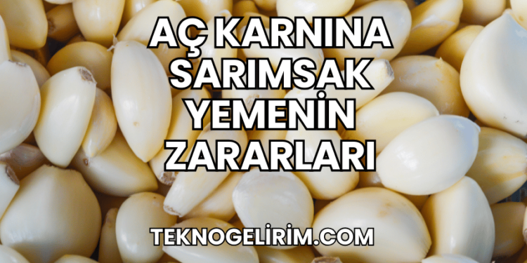 Aç Karnına Sarımsak Yemenin Zararları