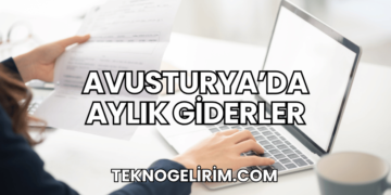 Avusturya'da Aylık Giderler