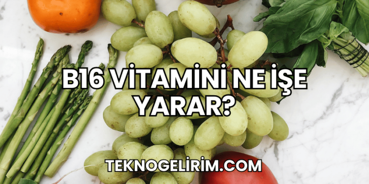 B16 Vitamini Ne İşe Yarar?