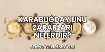 Karabuğday Unu Zararları Nelerdir?