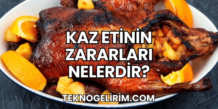 Kaz Etinin Zararları Nelerdir?