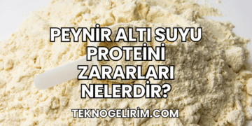 Peynir Altı Suyu Proteini Zararları Nelerdir?