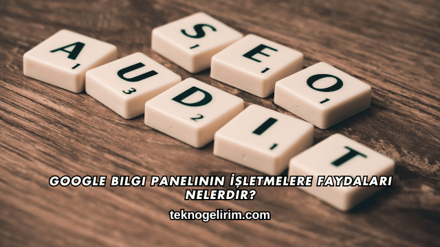 Google Bilgi Panelinin İşletmelere Faydaları Nelerdir?